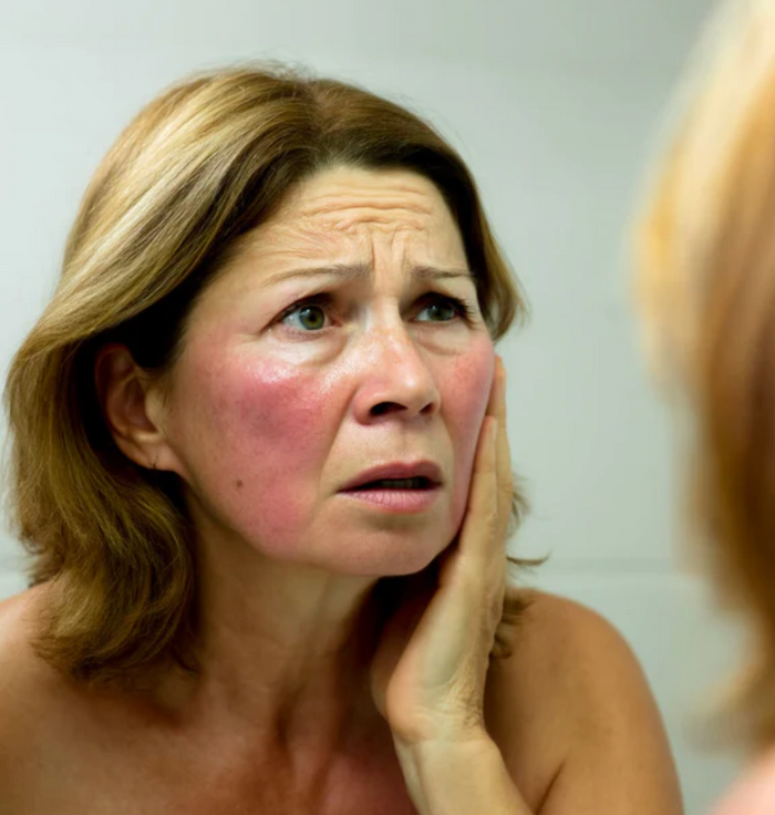 Votre visage paraît gonflé et bouffi au réveil, même après une bonne nuit de sommeil.