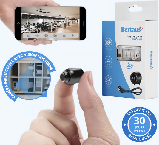 NanoVision Mini Caméra 4K
